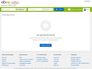 ebay-Kleinanzeigen-Phishing: So sieht Ihr Postfach wirklich aus (Screenshot ebay-kleinanzeigen.de)